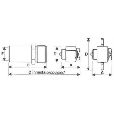 Screw Type Quick Release Coupling