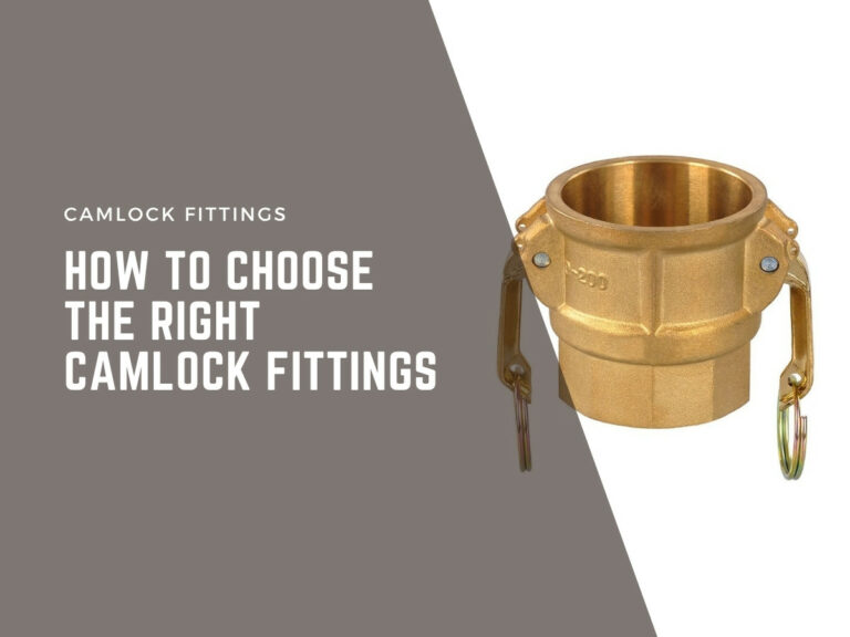 how to choose the right camlock fittings