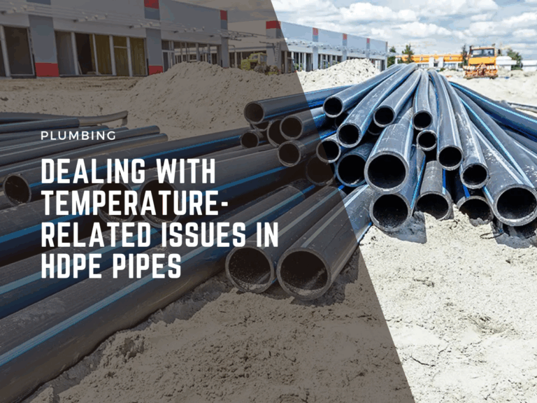 dealing with temperature related issues in hdpe pipes