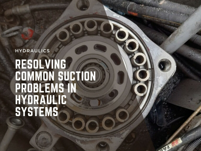 resolving common suction problems in hydraulic systems