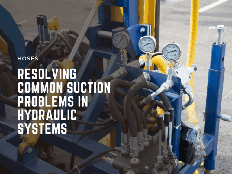 resolving common suction problems in hydraulic systems