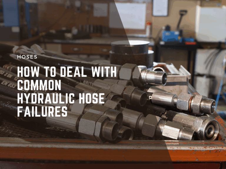 how to deal with common hydraulic hose failures
