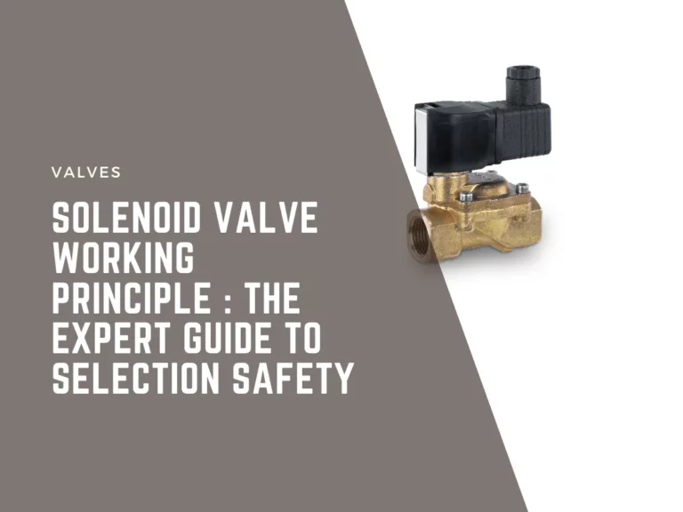 solenoid valve working principle